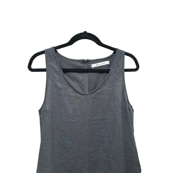 Impeccable‎ Pig Linen Dress Womens L Basic Essential Timeless Sustainable Earthy - Picture 8 of 9